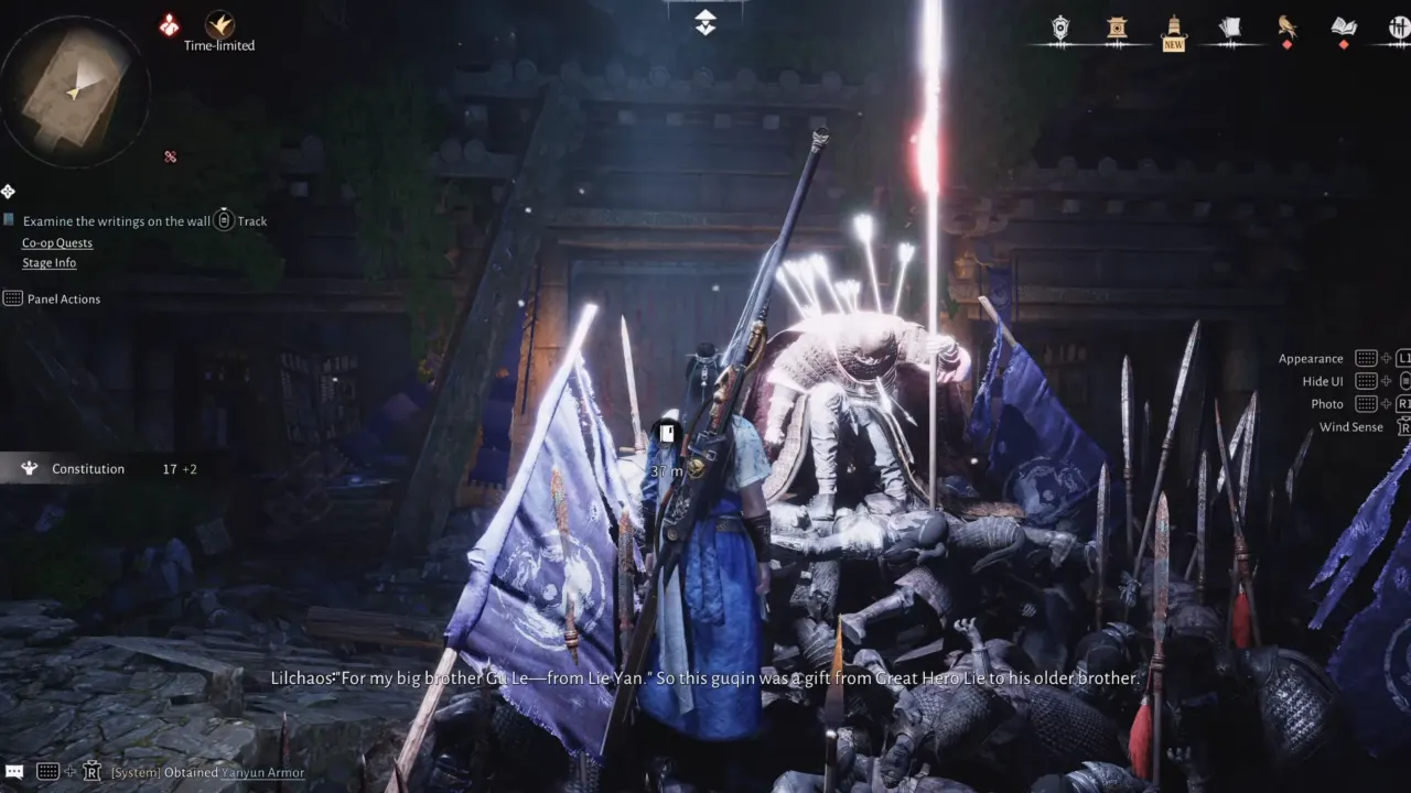 Middle statue in the final secret chamber.