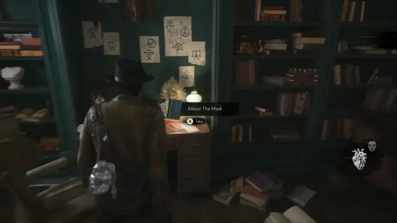 About The Mark location in the Faye home.