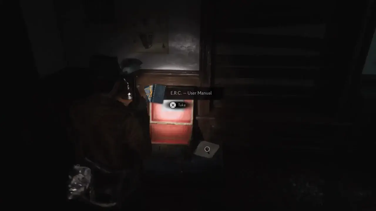 E.R.C. Activator Pen and E.R.C. User Manual location - The Sinking City 2 Part 2 - The Library Annex