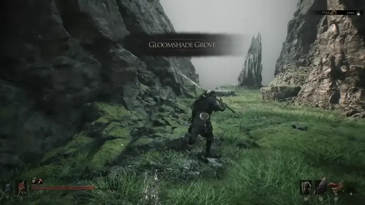 Gloomshade Grove Beacon location.