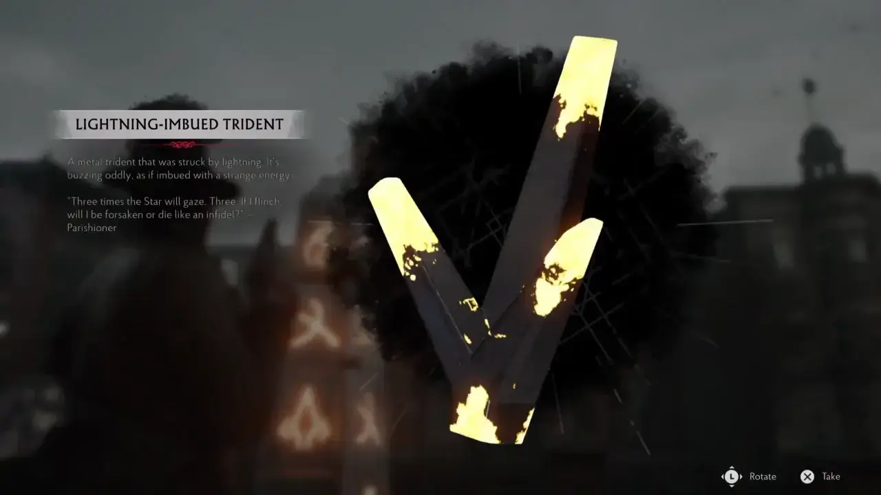 Lightning-Imbued Trident