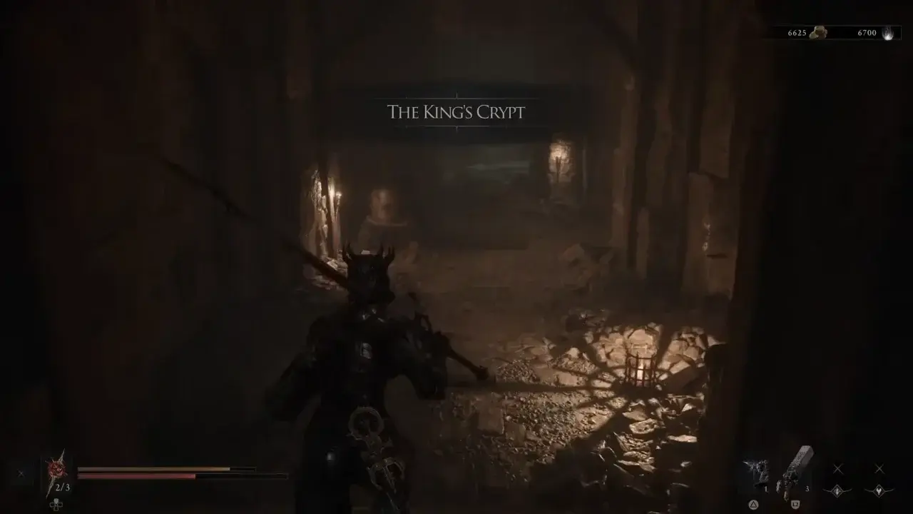 Mortal Shell 2 King's Crypt dungeon.