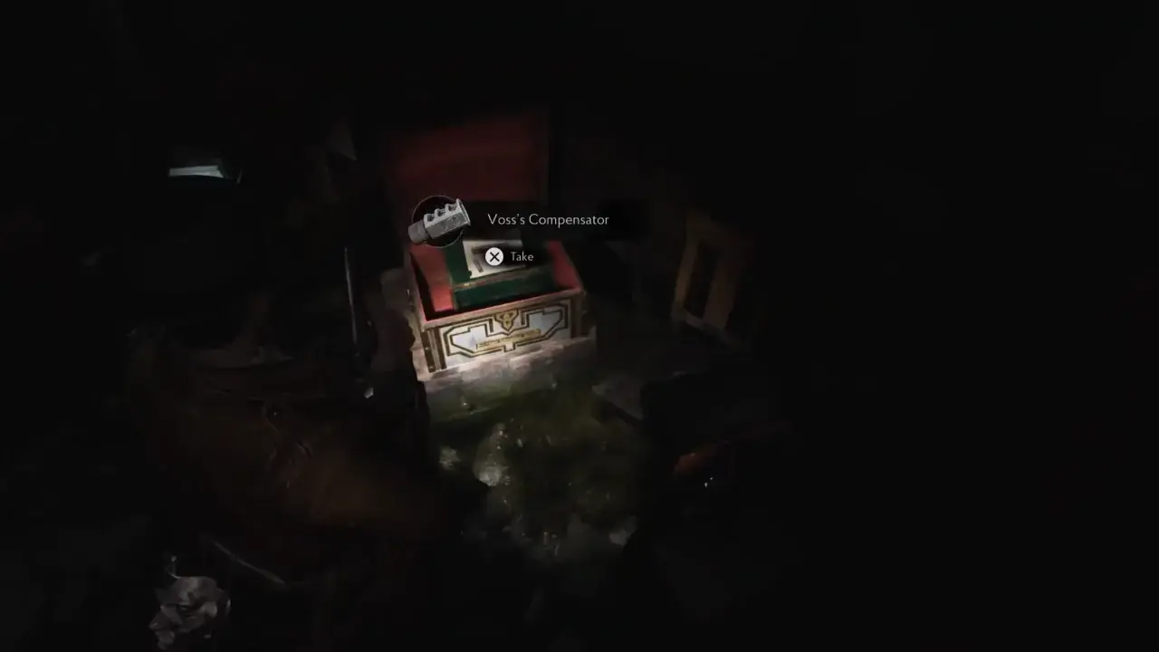Voss's Compensator inside the unlocked ERC.