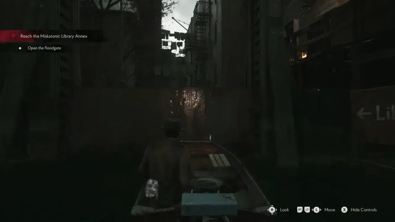 Locked floodgate - Sinking City 2