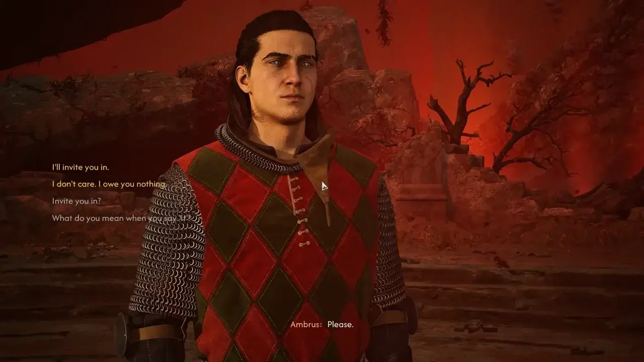 Ambrus choice in The Gilded Gauntlet - The Blood of Dawnwalker