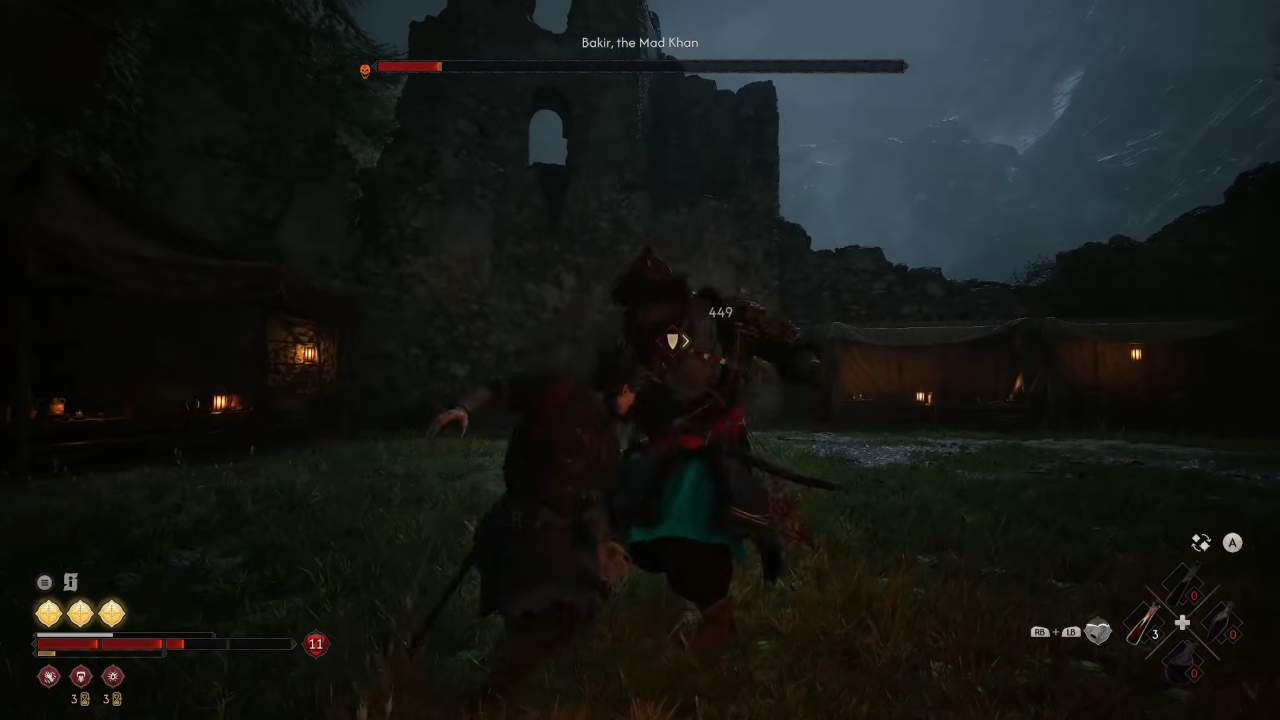 Bakir Boss Fight in The Blood of the Dawnwalker