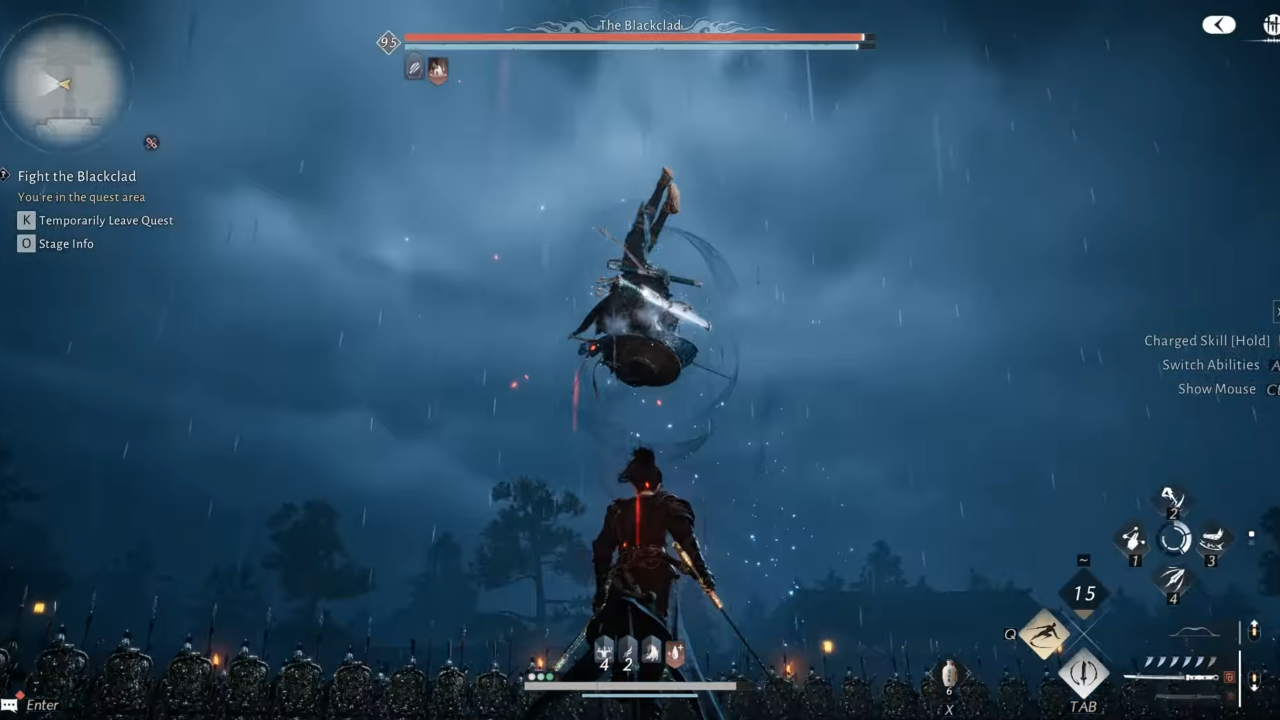 Blackclad fight phase 1