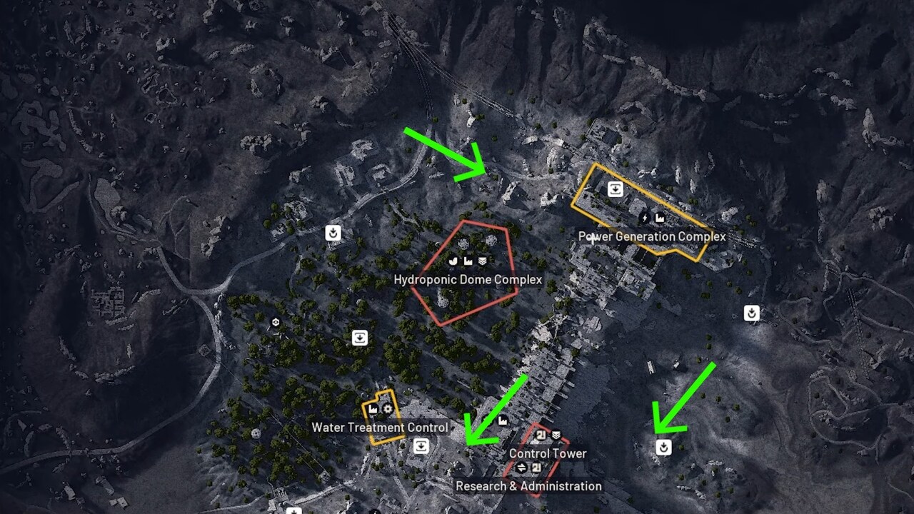 Dam Battlegrounds Prickly Pear Locations in ARC Raiders