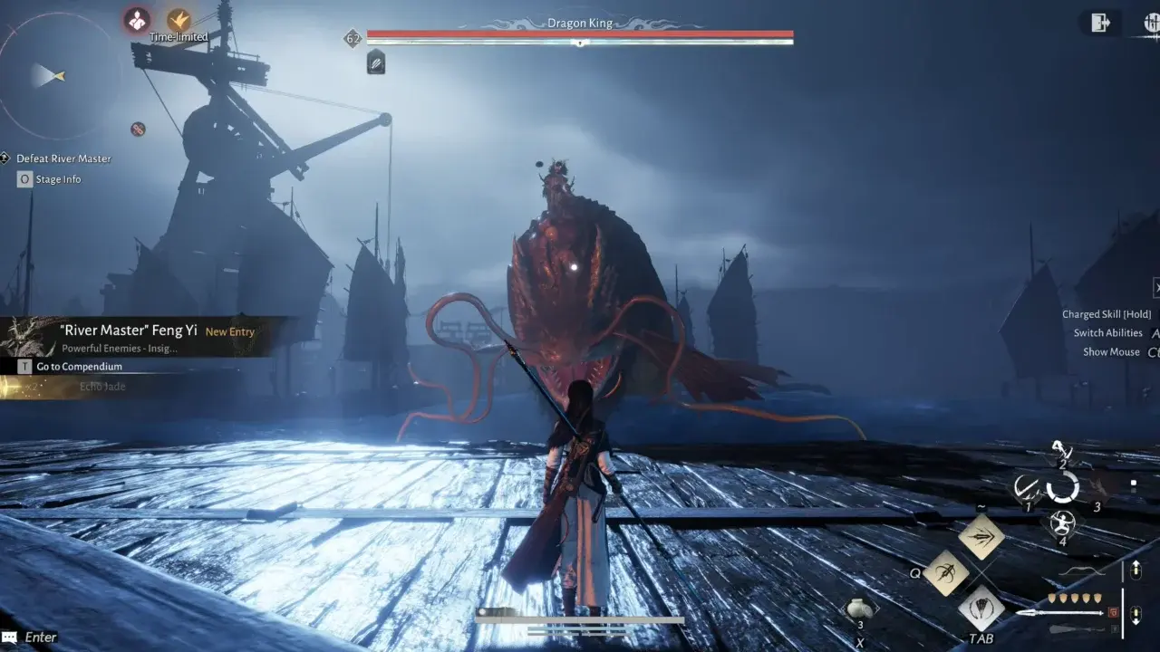 Dragon king phase 1 fight - Where Winds Meet Heavenfall Campaign