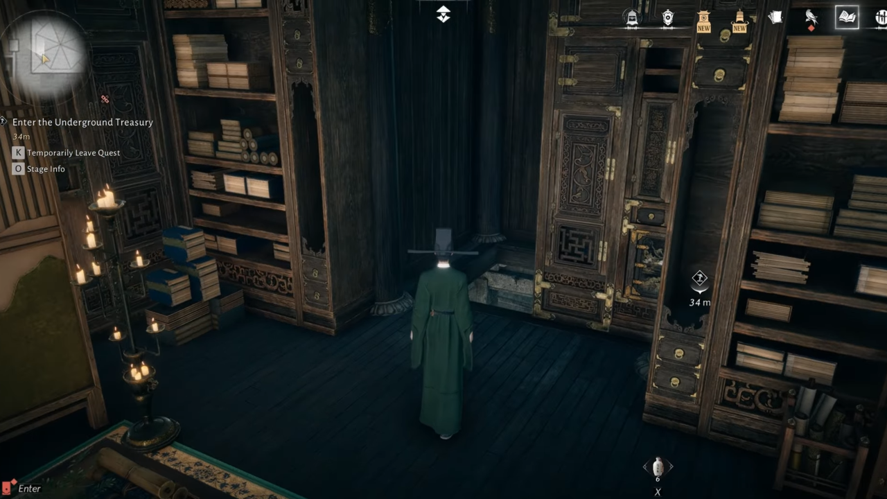 Enter the Underground Treasury