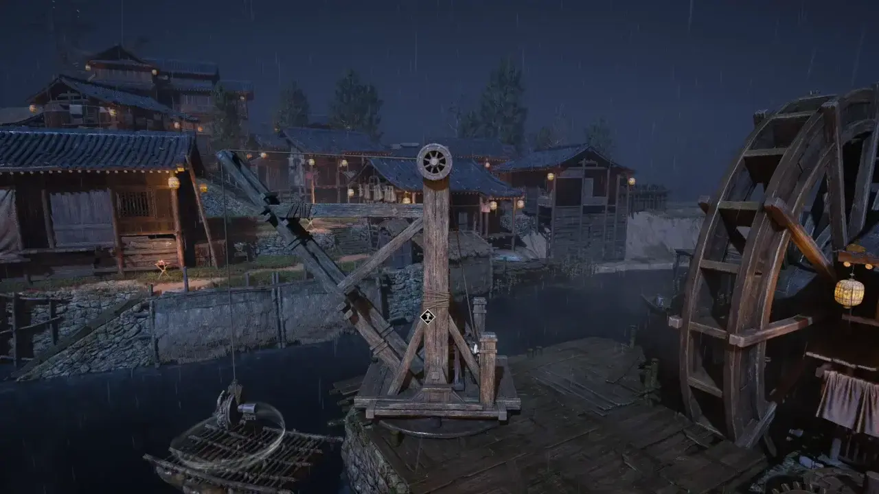 First waterwheel puzzle solution - Where Winds Meet Heavenfall Campaign