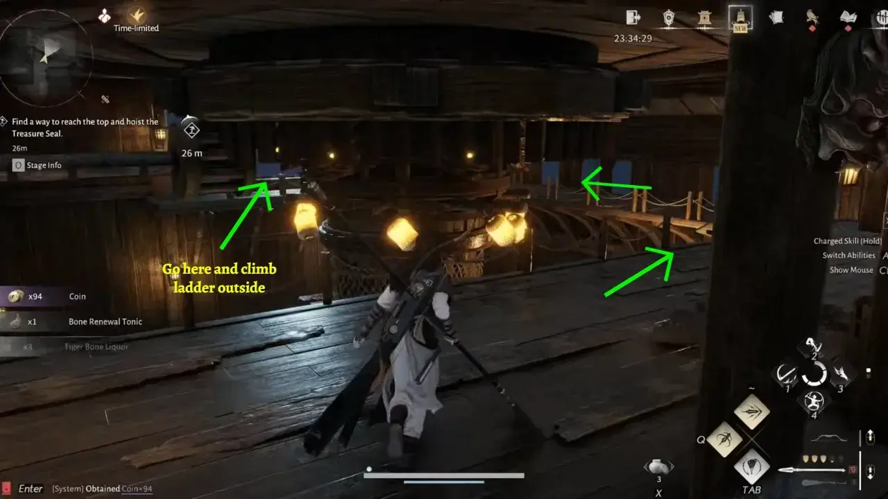 Go to crane's top 2 - Where Winds Meet Heavenfall Campaign