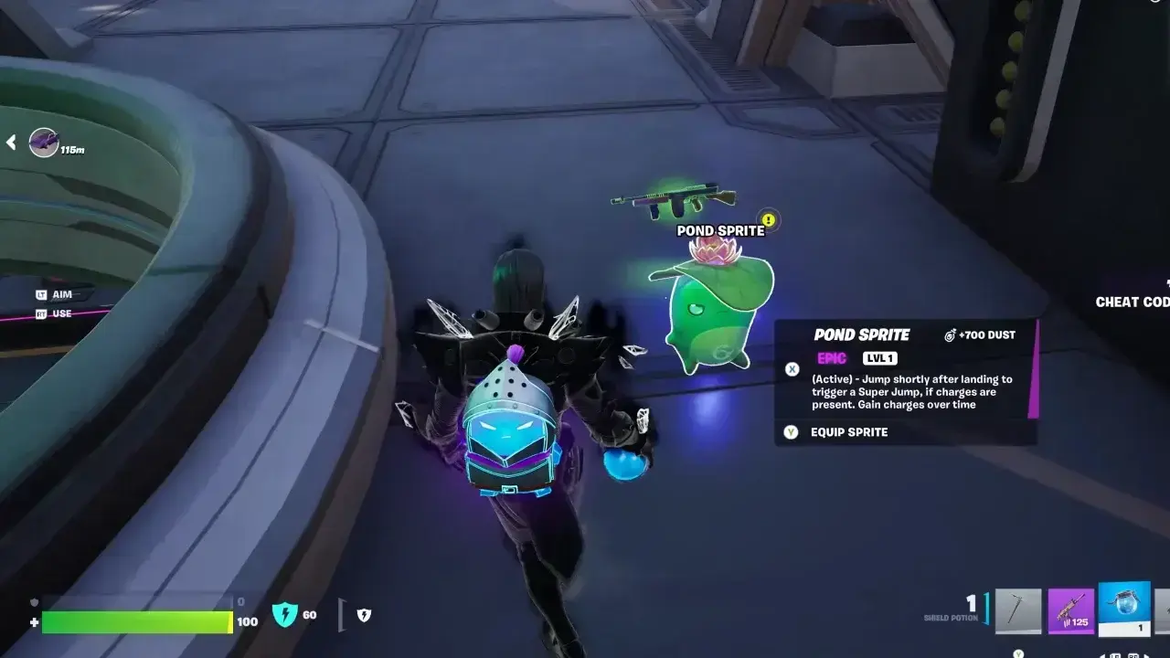 How to Get the Fortnite's Pond Sprite
