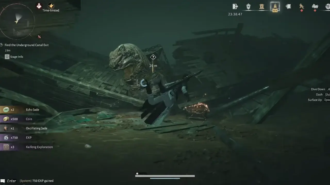 Into yellow river depths - Where Winds Meet Heavenfall Campaign