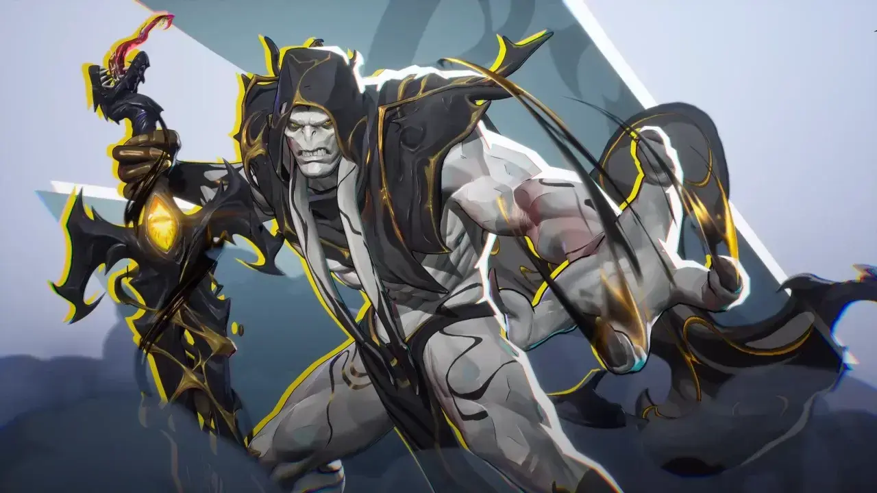 Marvel Rivals Gorr the God Butcher weilding All-Black Necrosword