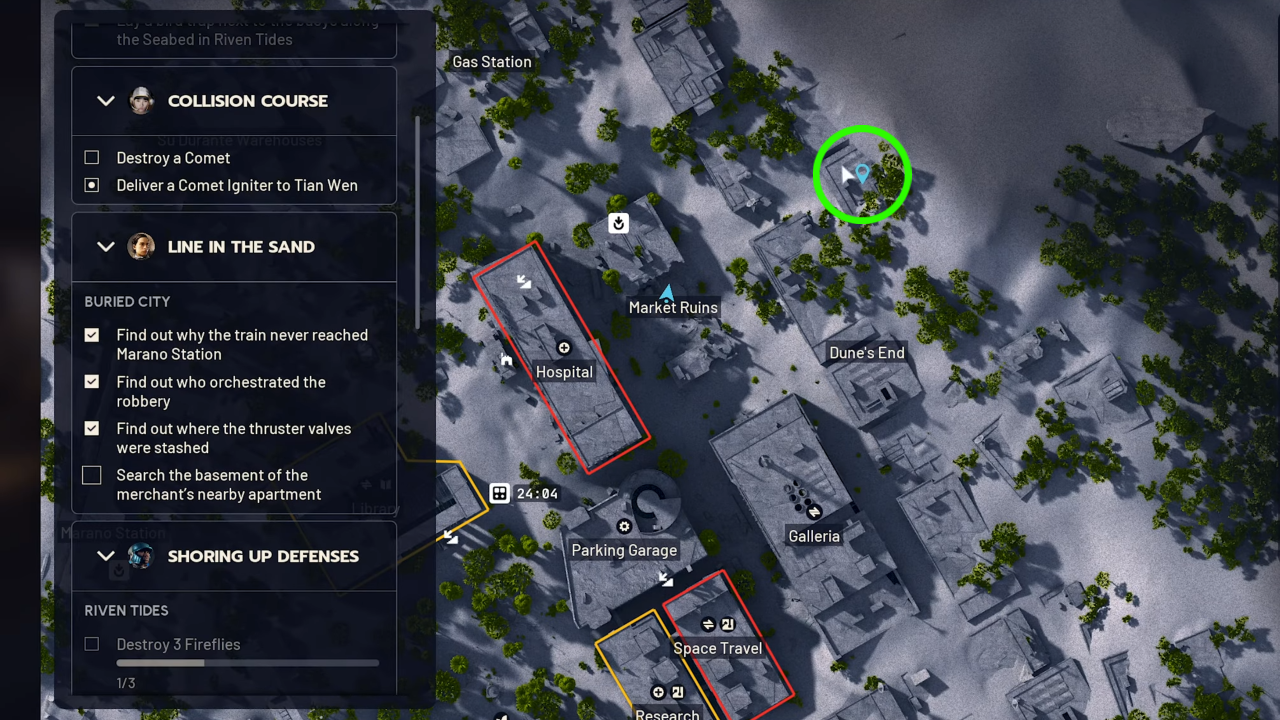 Merchant building map location in ARC Raiders