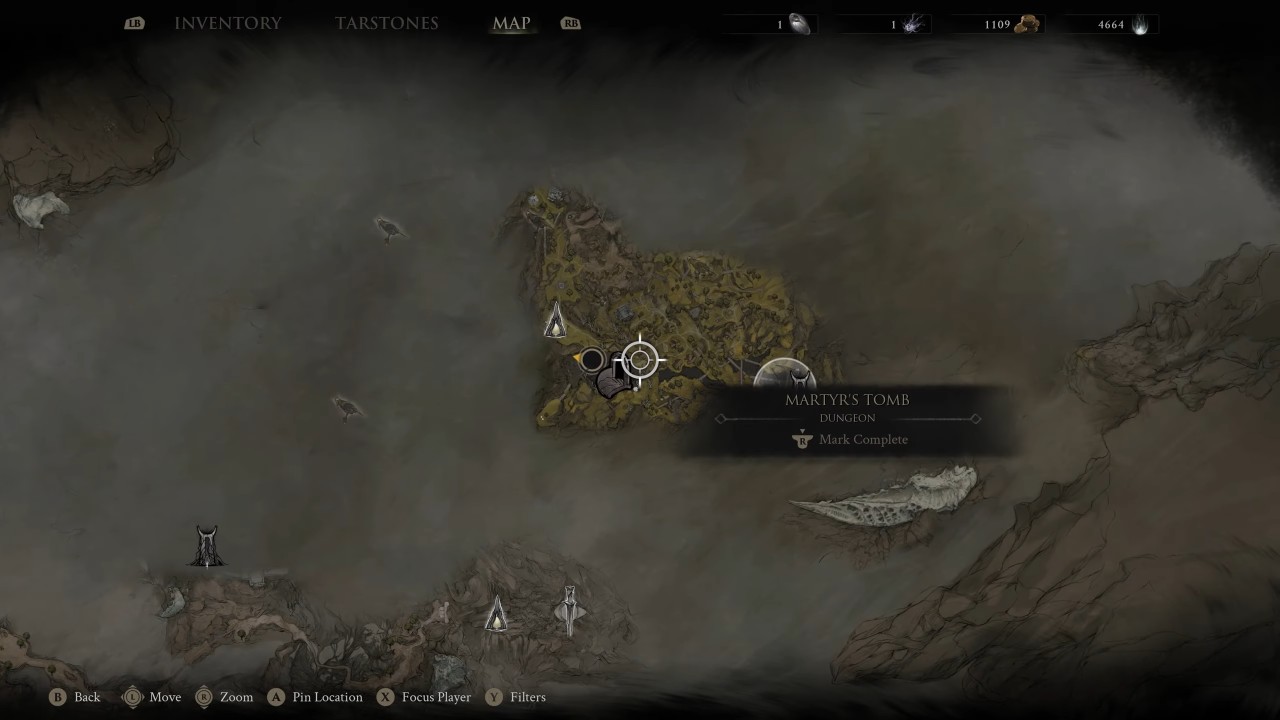 Mortal Shell 2 Martyr's Tomb Location 1
