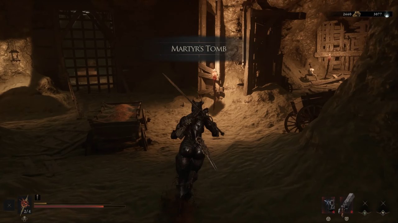 Mortal Shell 2 Matyr's Tomb main antechamber