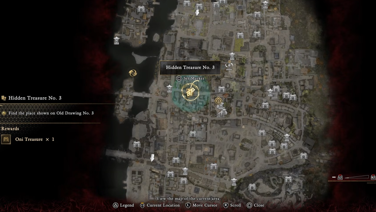 Onimusha Way of the Sword Chance Encounter #11 map location img2