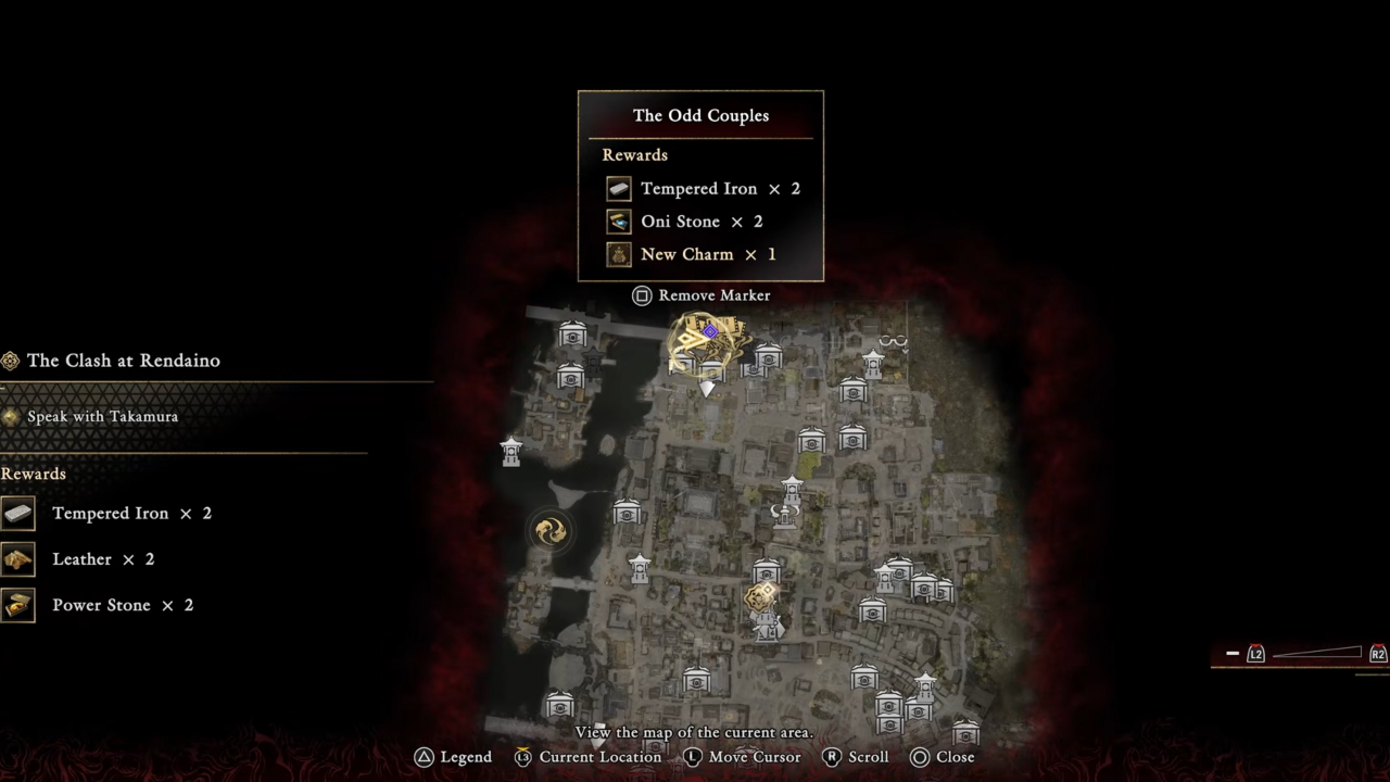 Onimusha Way of the Sword Chance Encounter #12 map location
