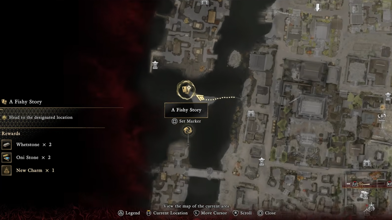 Onimusha Way of the Sword Chance Encounter #13 map location img2