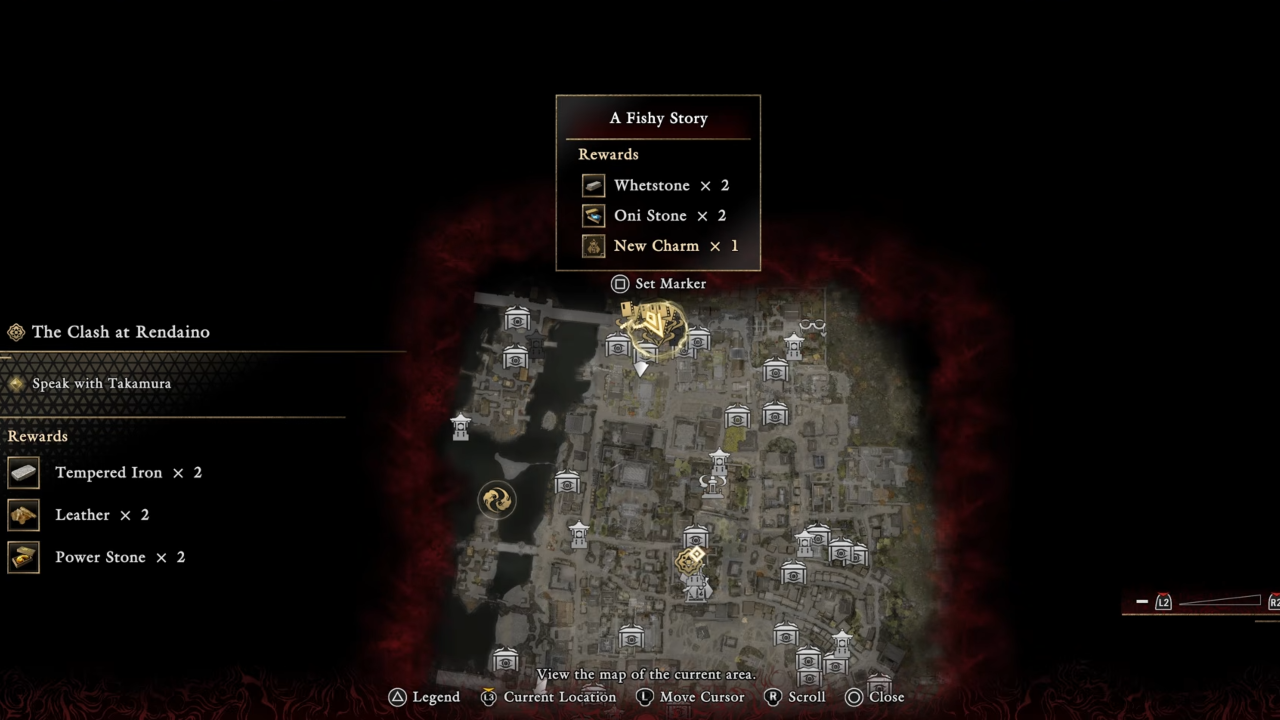 Onimusha Way of the Sword Chance Encounter #13 map location