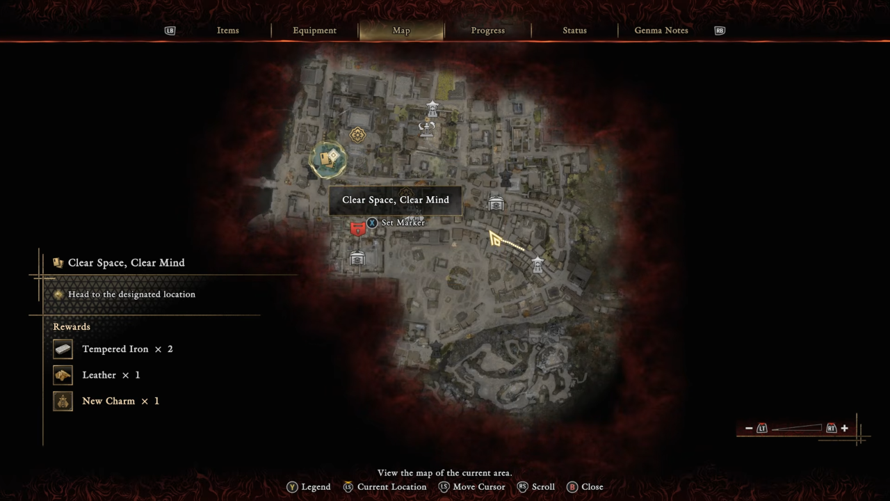 Onimusha Way of the Sword Chance Encounter #2 map location