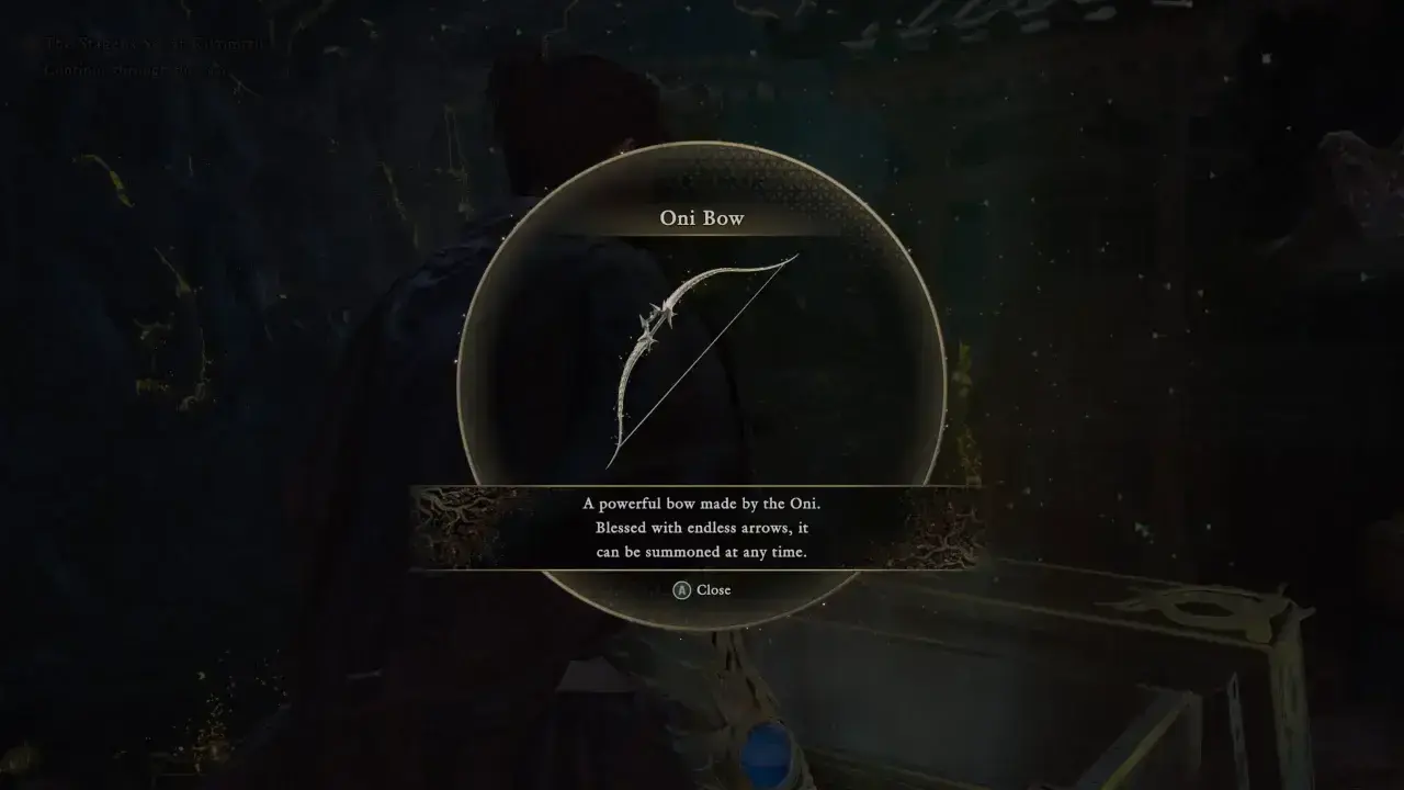 Onimusha Way of the Sword Oni Bow