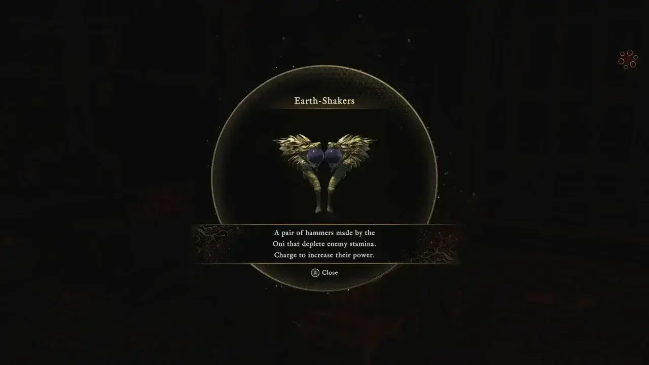 Onimusha wots earth-shakers