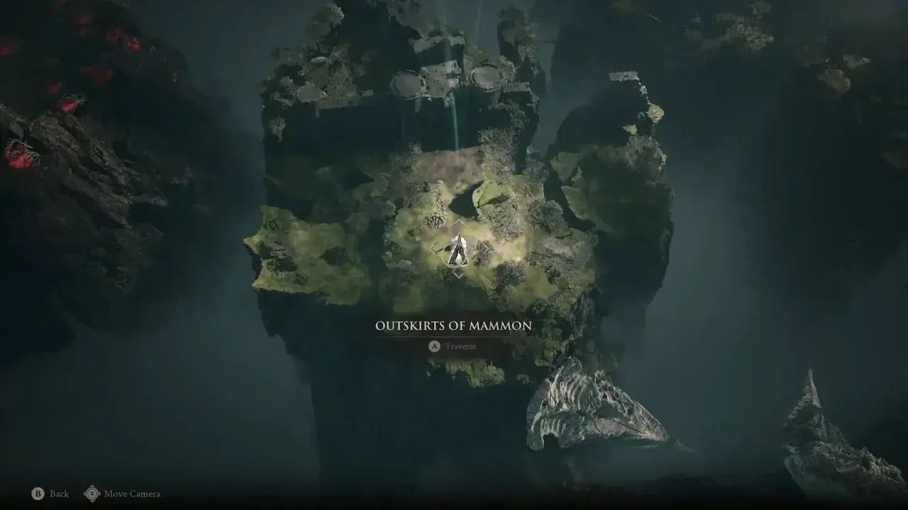 Mortal Shell 2 Outskirts of Mammon Beacon location