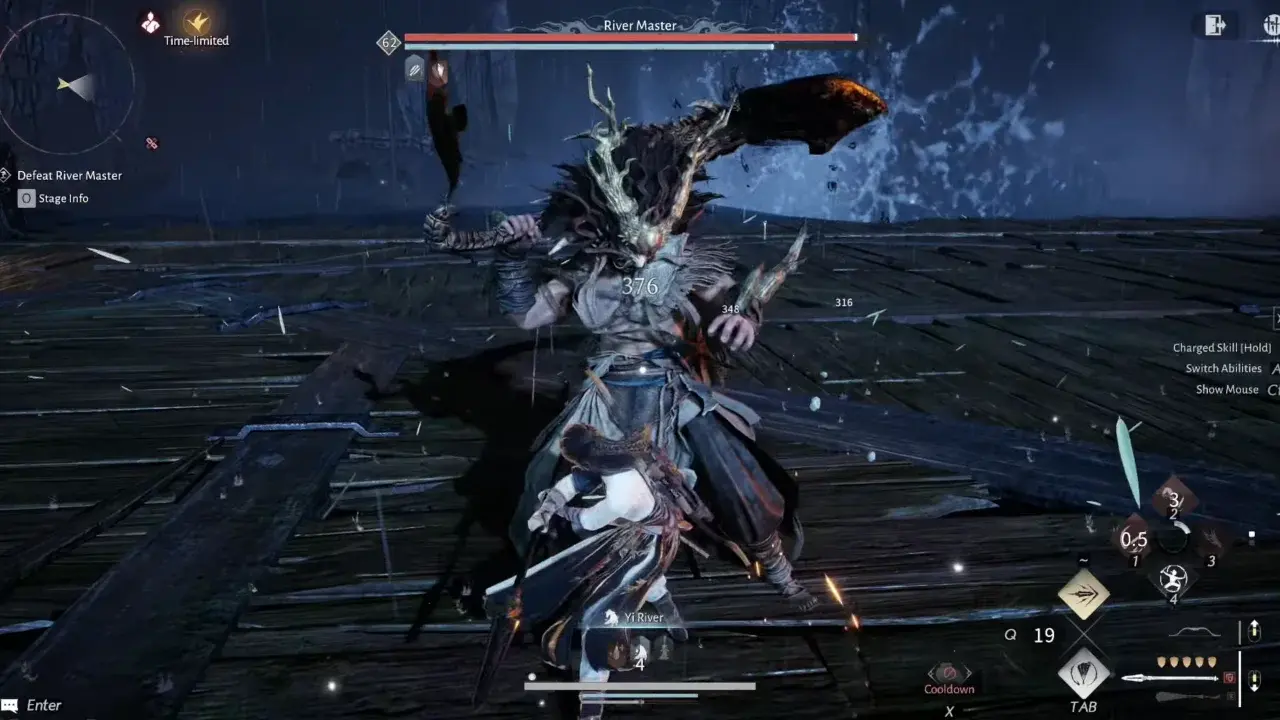 River master phase 2 fight - Where Winds Meet Heavenfall Campaign