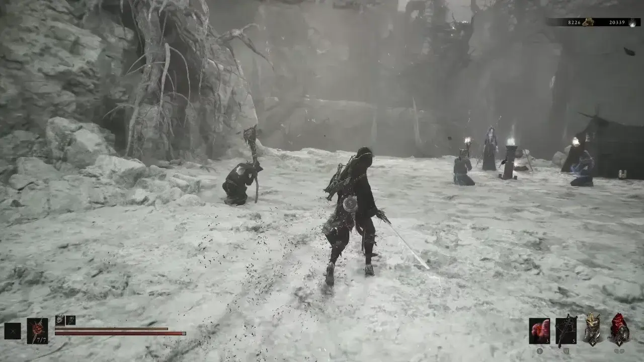 Second Bone Gate in front behind enemies.