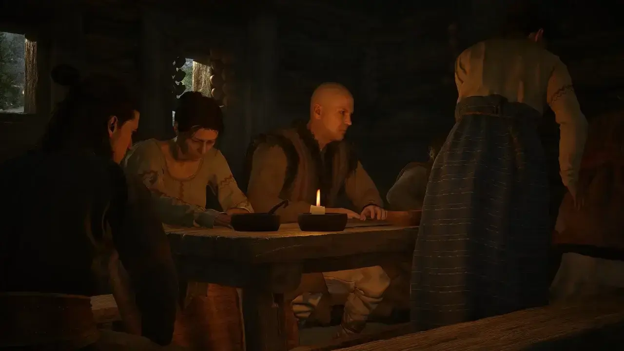 Coen faces the dialogue choice to feed Esme against her will or refuse during the Withering Away quest in The Blood of Dawnwalker.