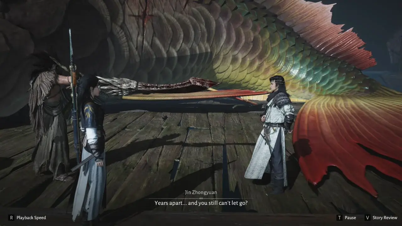 Speak with Jin Zhongyuan and Feng Yi - Where Winds Meet Heavenfall