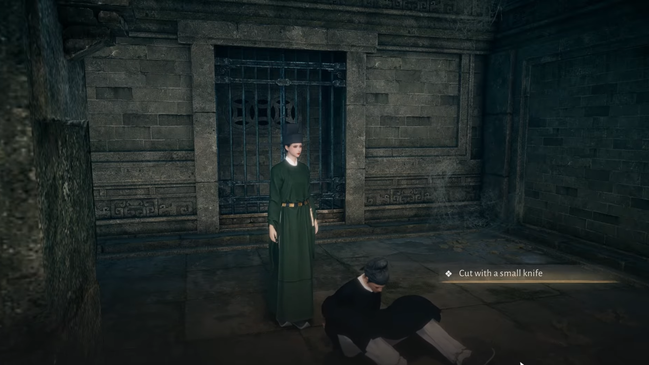 Untie and talk to minor clerk