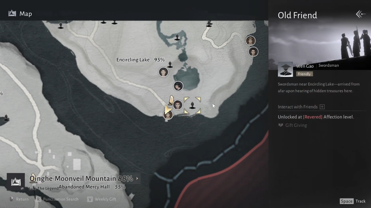 WWM Wen Gao NPC Location