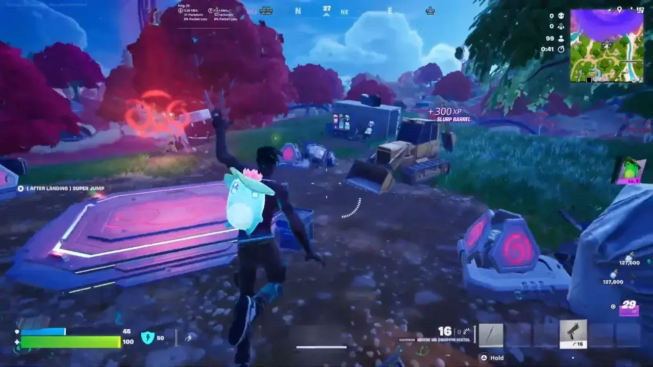 Pond Sprite Super Jump ability in Fortnite