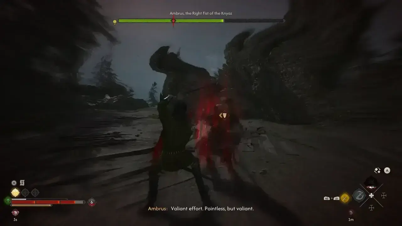 The Blood of Dawnwalker - Ambrus boss fight scene