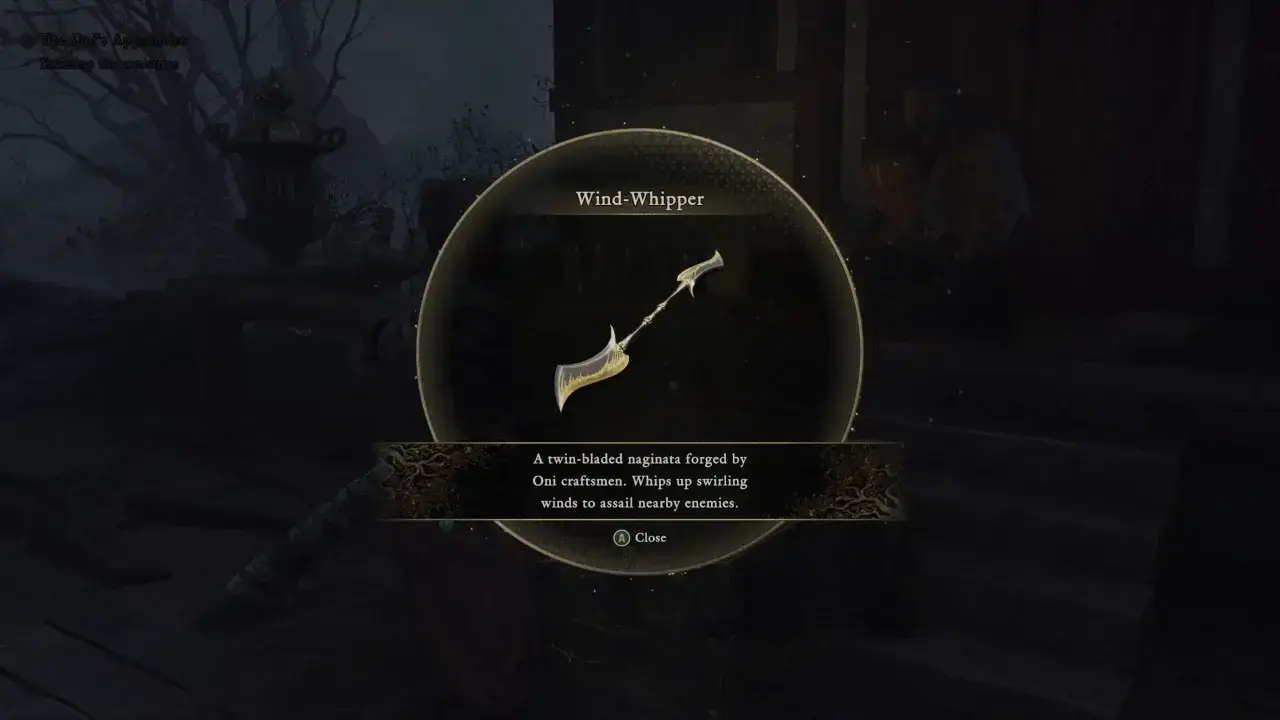 Onimusha Way of the Sword Wind-Whipper