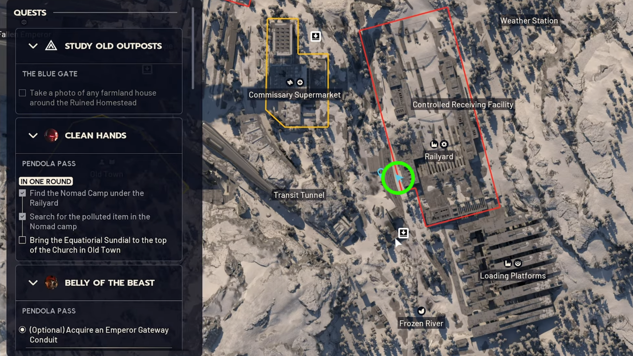 ARC Raiders clean hands objective 2 map location