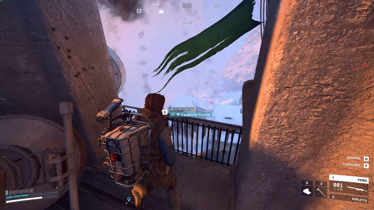 Bring the Equatorial Sundial to the Top of the Church in Old Town objective