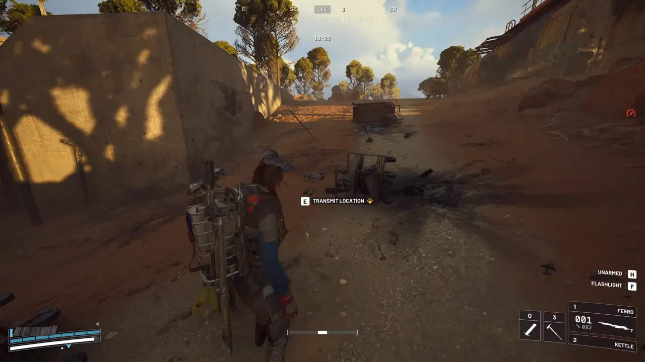 Find Traces of the Scout Patrol Near the Maintenance Hangar objective screenshot