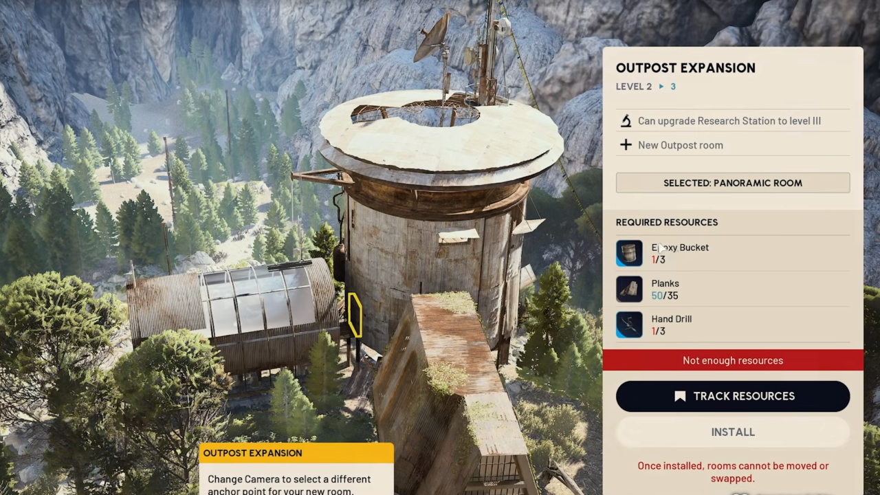 ARC Raiders Outpost Expansion screen