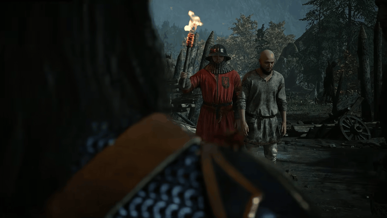 Coen met his father Pieter and Brencis at Shrike’s Crag