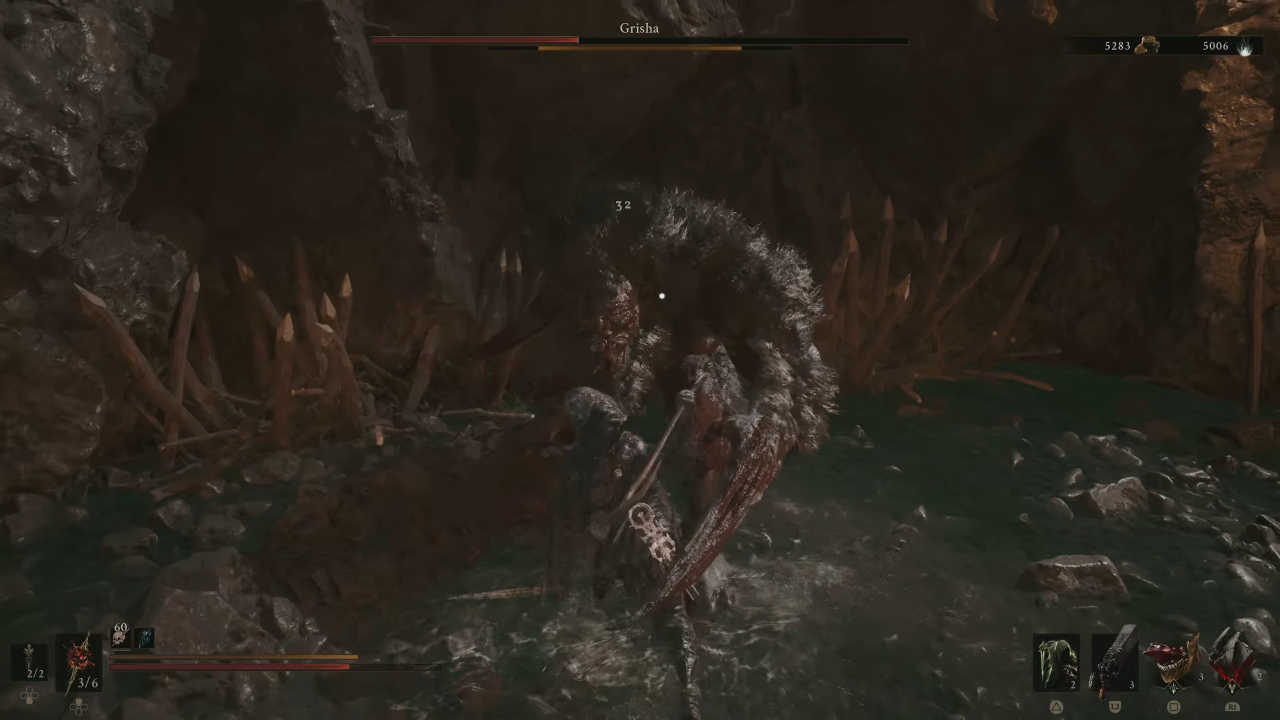 Mortal Shell 2 Flooded Village walkthrough grisha fight