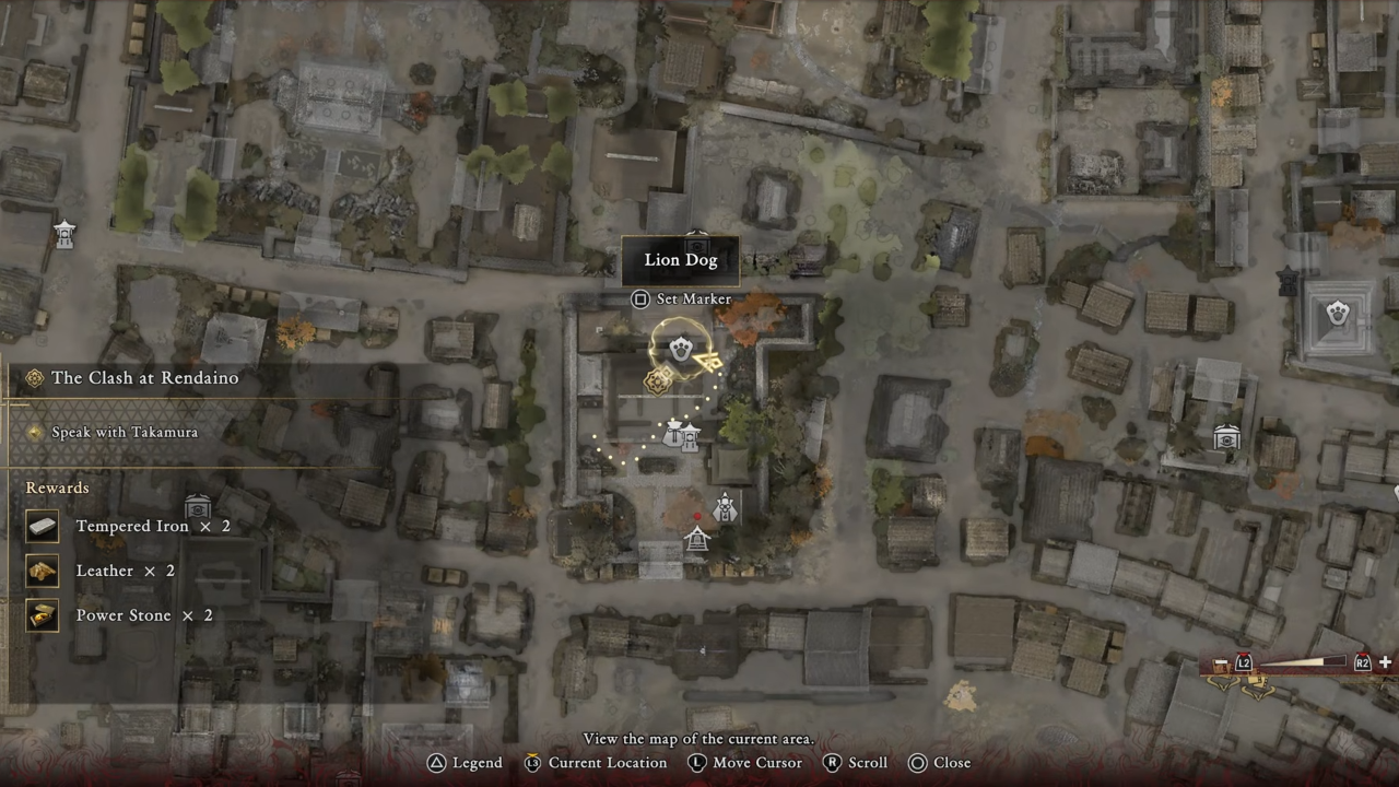 Onimusha WotS Lion Dog #19 Location
