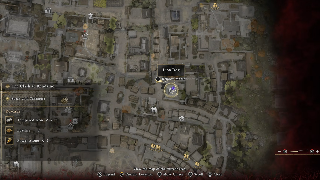 Onimusha WotS Lion Dog #26 Location