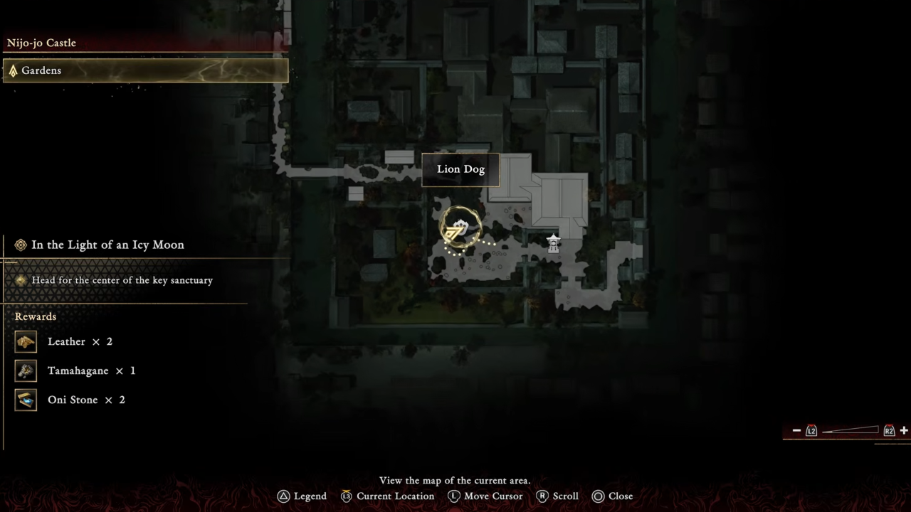 Onimusha WotS Lion Dog #4 Location