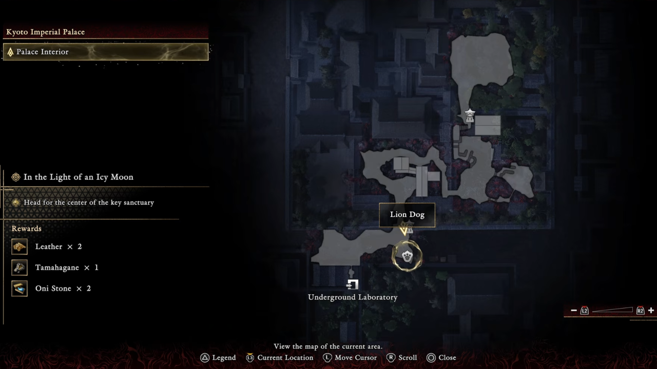 Onimusha WotS Lion Dog #6 Location