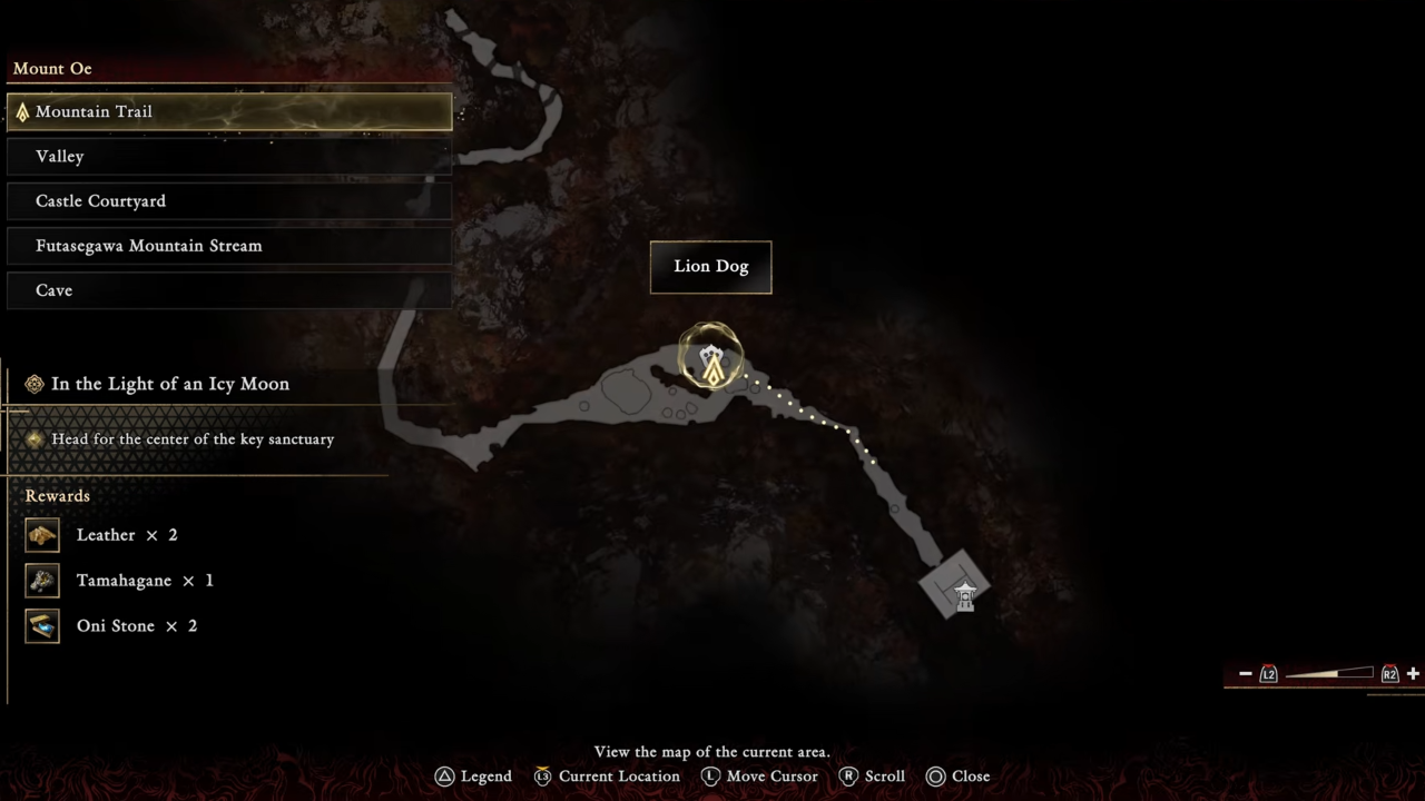 Onimusha WotS Lion Dog #7 Location